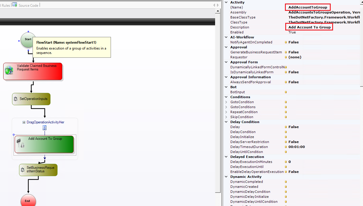 Workflow Page