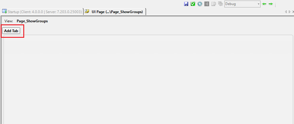 Workflow Page