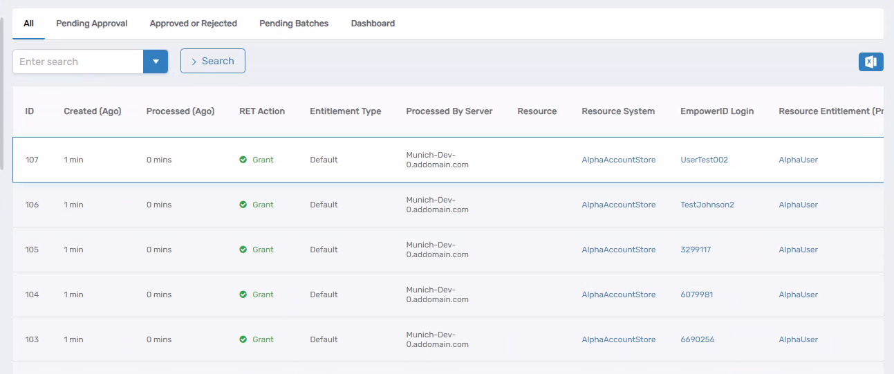 Workflow Page